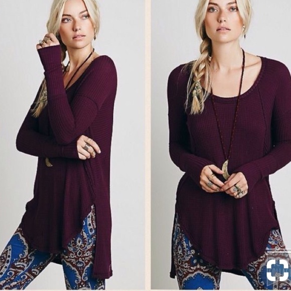 Free People Tops - Purple free people tunic